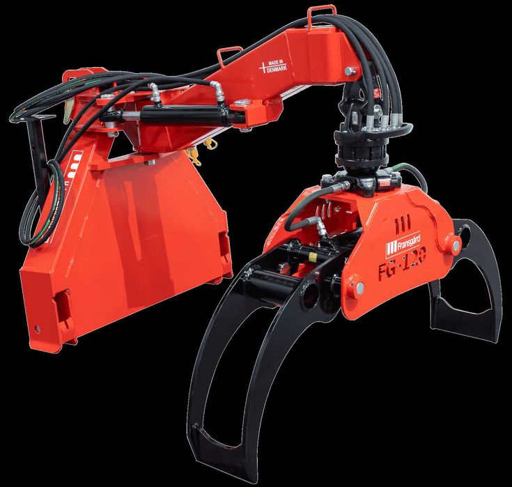 Graifer tractor HG-1200R cu graifer si rotator