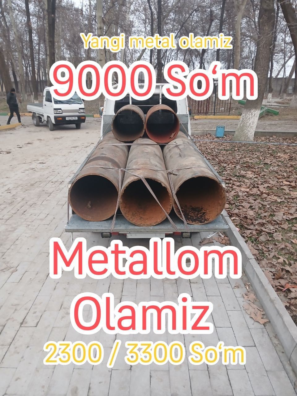 9000 Soʻm metallom Met металлом оламиз перлаватка металом Qora metalom