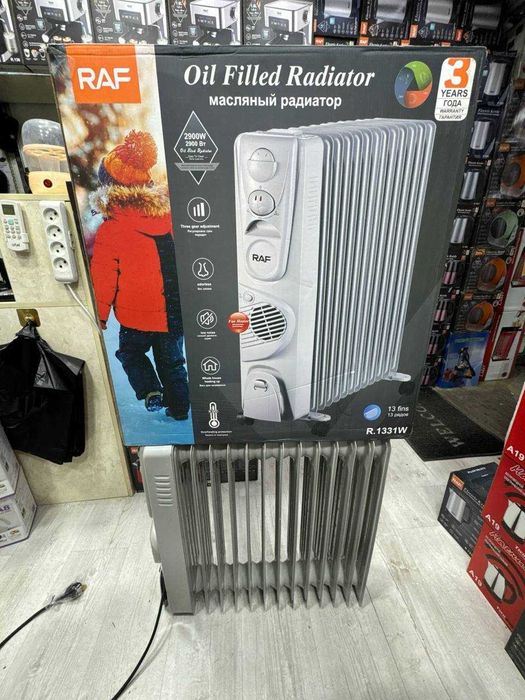 Масляный Радиатор, Обогреватель RAF , R1331W Оптом и Розница