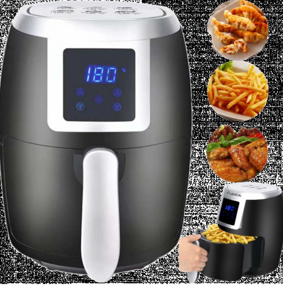 Еър фрайър Lexical Airfryer LAF-3003 , 2L, 1200W, черен