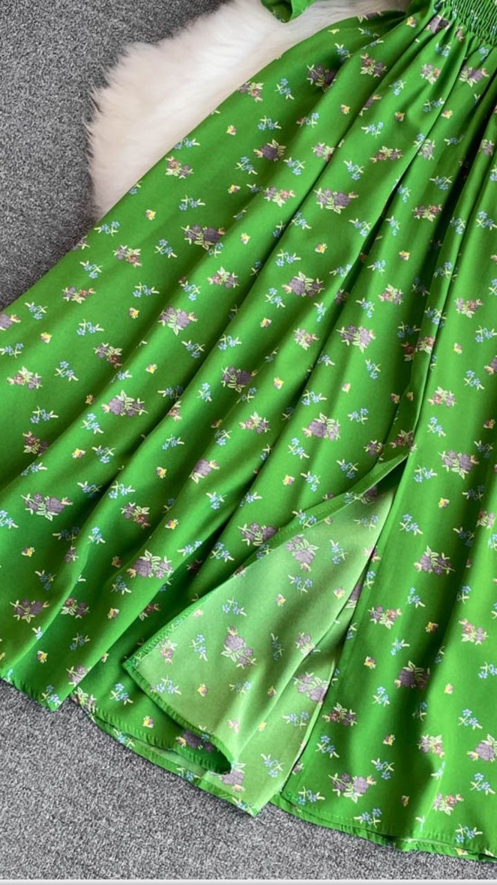 Rochie Onda verde, marca Anasofia, marime S/M
