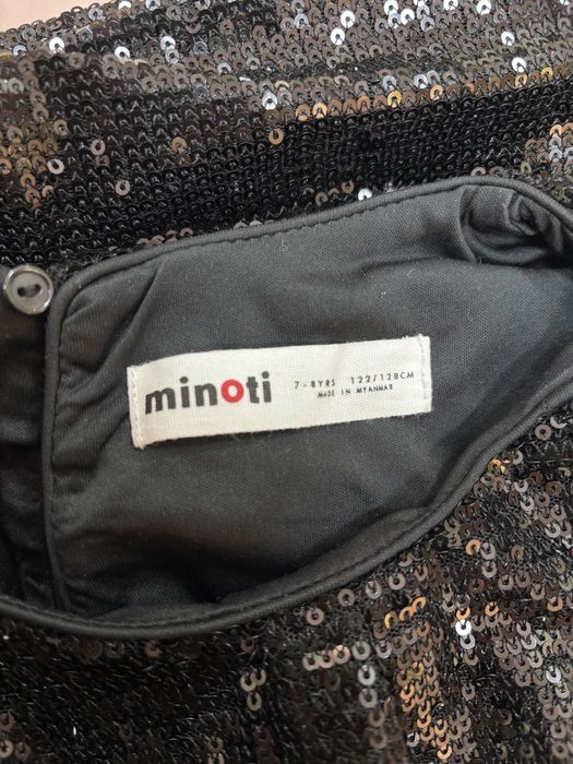 Rochie fetite 6 ani paiete negre