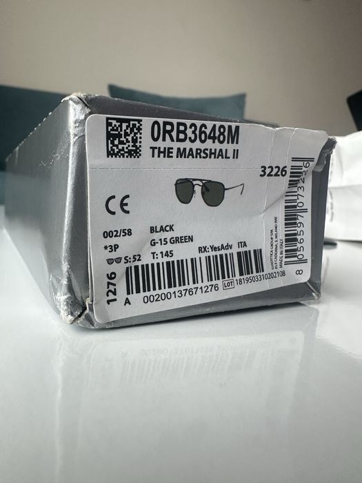 Мъжки Слънчеви очила Ray Ban Marshal II черни