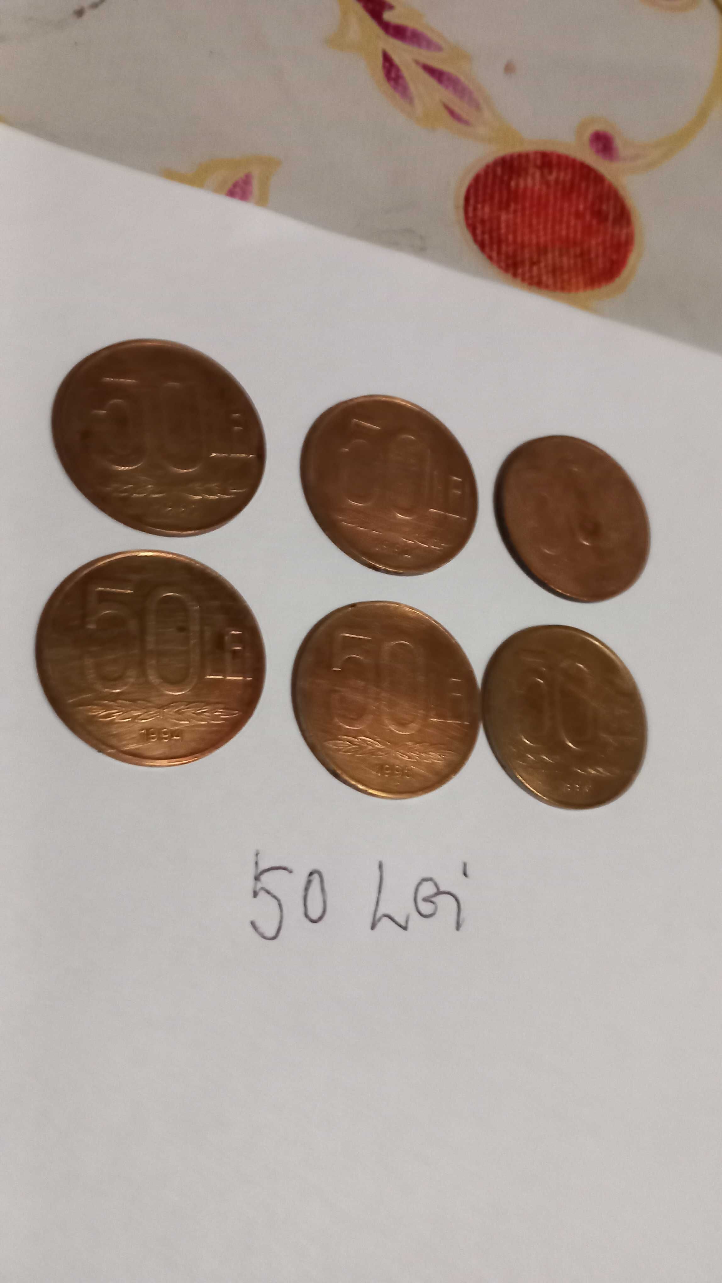 Monede 50 lei colectie
