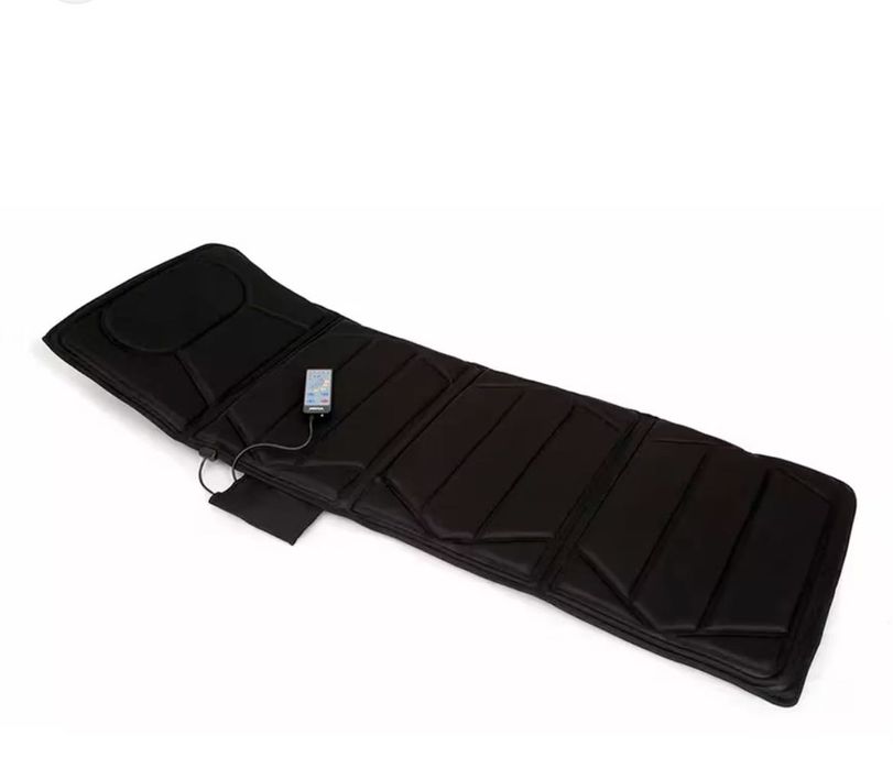 Вибриращ и загряващ масажен матрак Jocca, Commodore, Черен