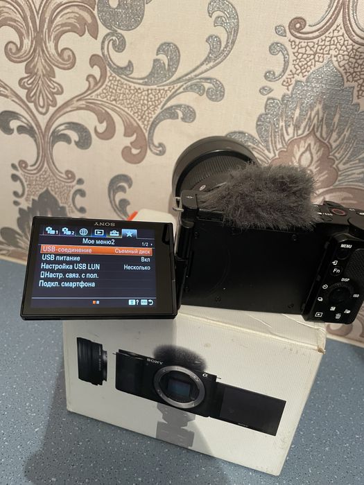 Sony Zv e10l жақсы жағдайда көп қолданылмаған рилс каротки ролик фото