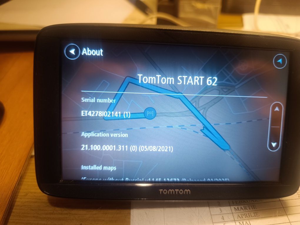 TomTom camion de 6 si 5 inch ultimele harti
aparute
