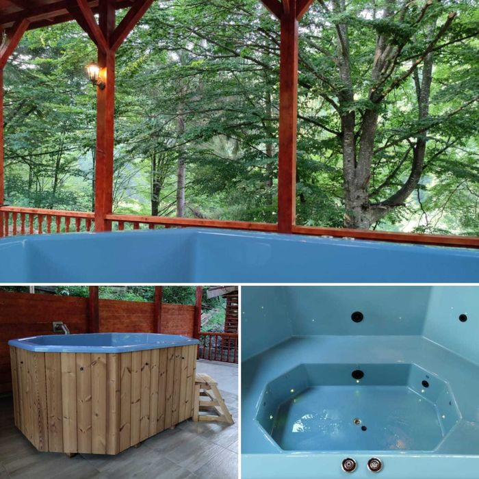 Cabana munte cu ciubar / jacuzzi Valea Ierii Baisoara 8-12 persoane