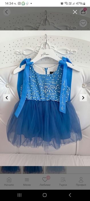 Рокля Alessa mini размер 18-24 месеца