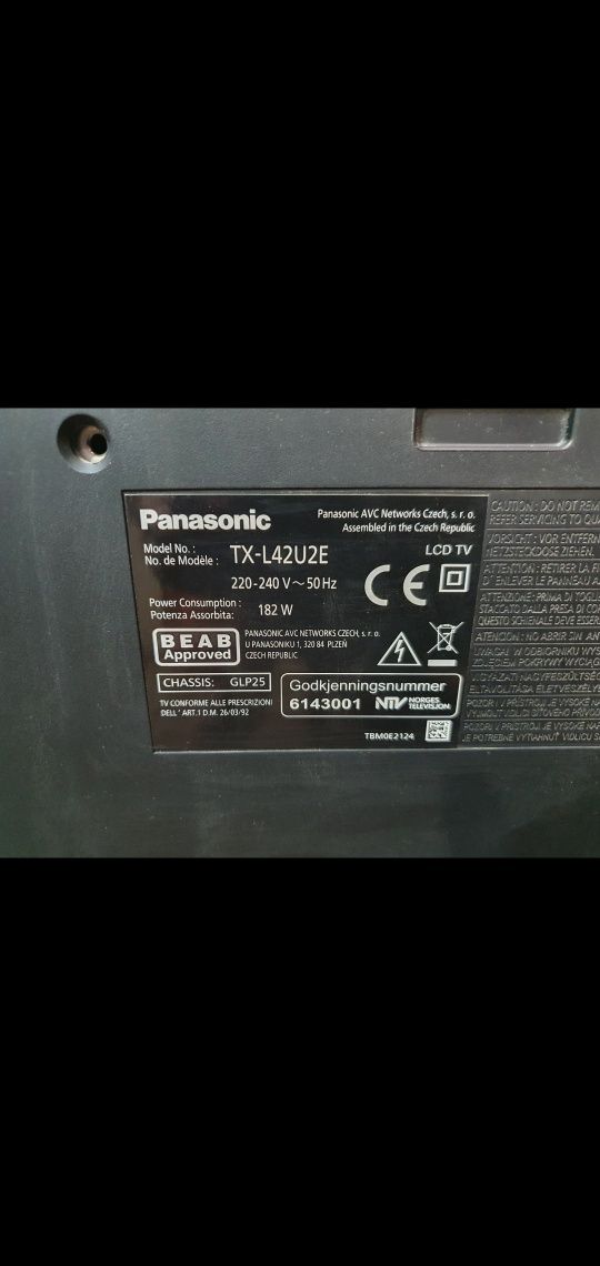Panasonic Viera 106cm