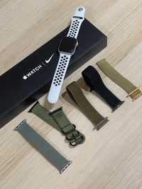 Apple Watch 40mm GPS in cutie, Nike edition, 6 curele incluse