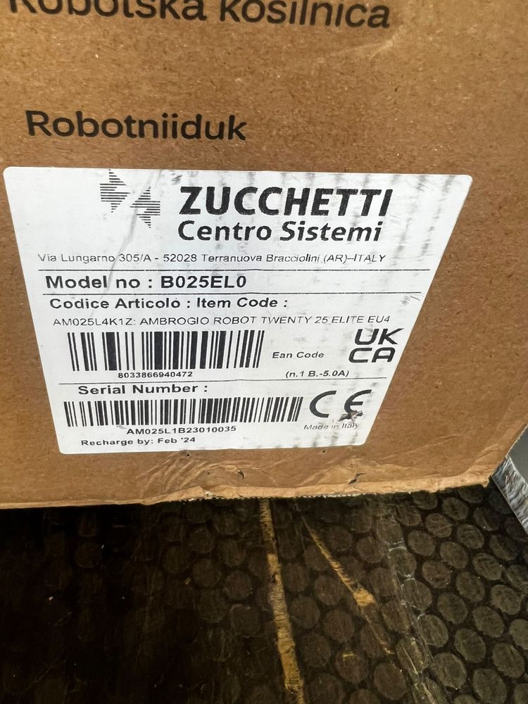 Robot de tuns iarba sigilat Zucchetti B025EL0 pret fara concurenta