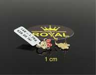 Bijuteria Royal CB : Cercei copil aur 14k 1,75 grame