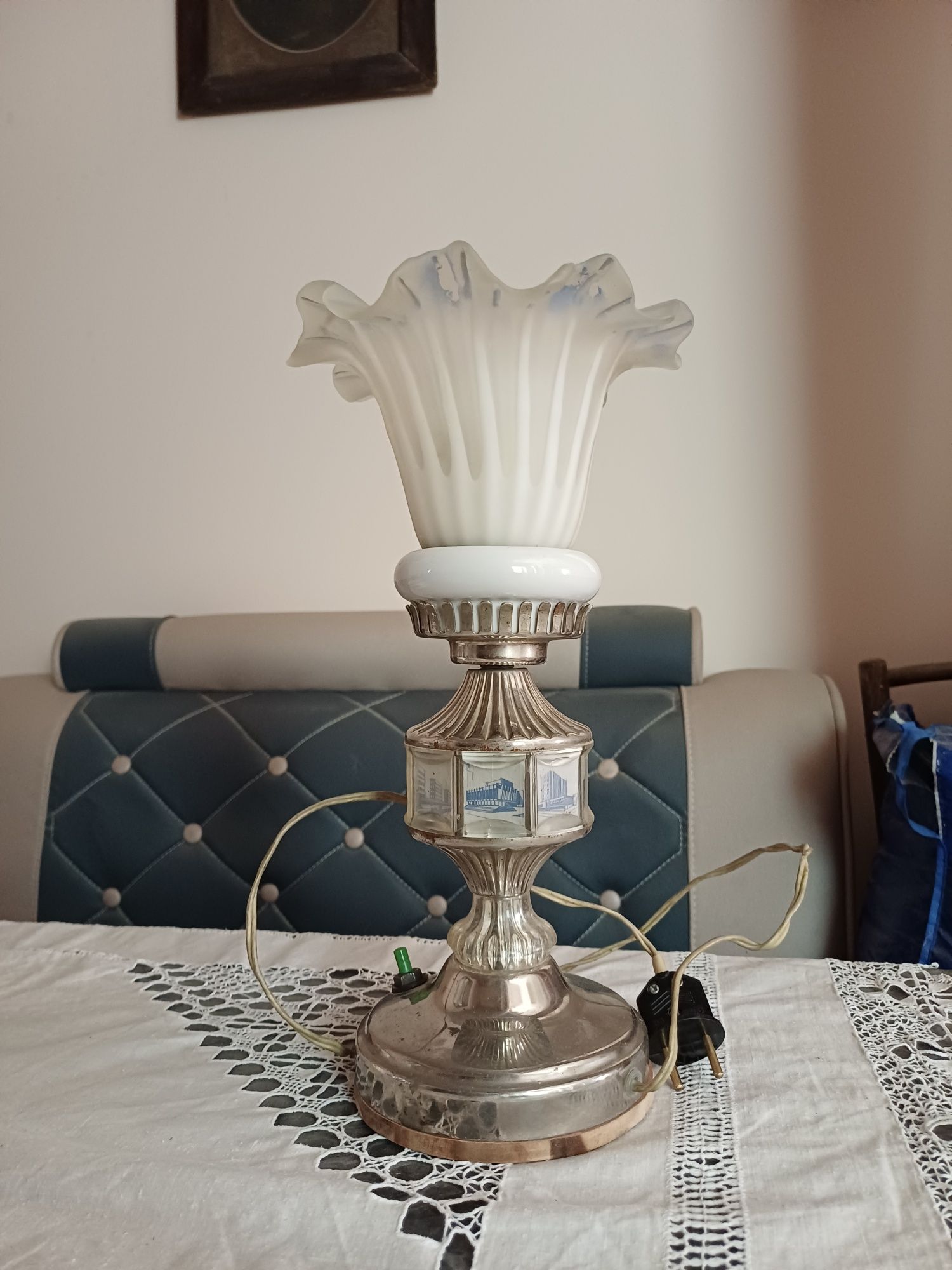 Настольные лампы времён ссср.