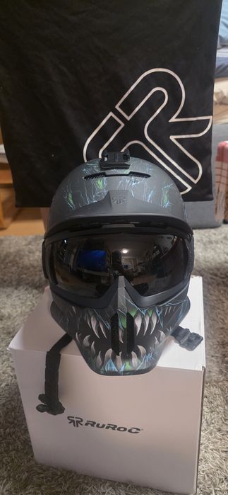Каска за ски или сноуборд Ruroc RG1-DX FRACTURE