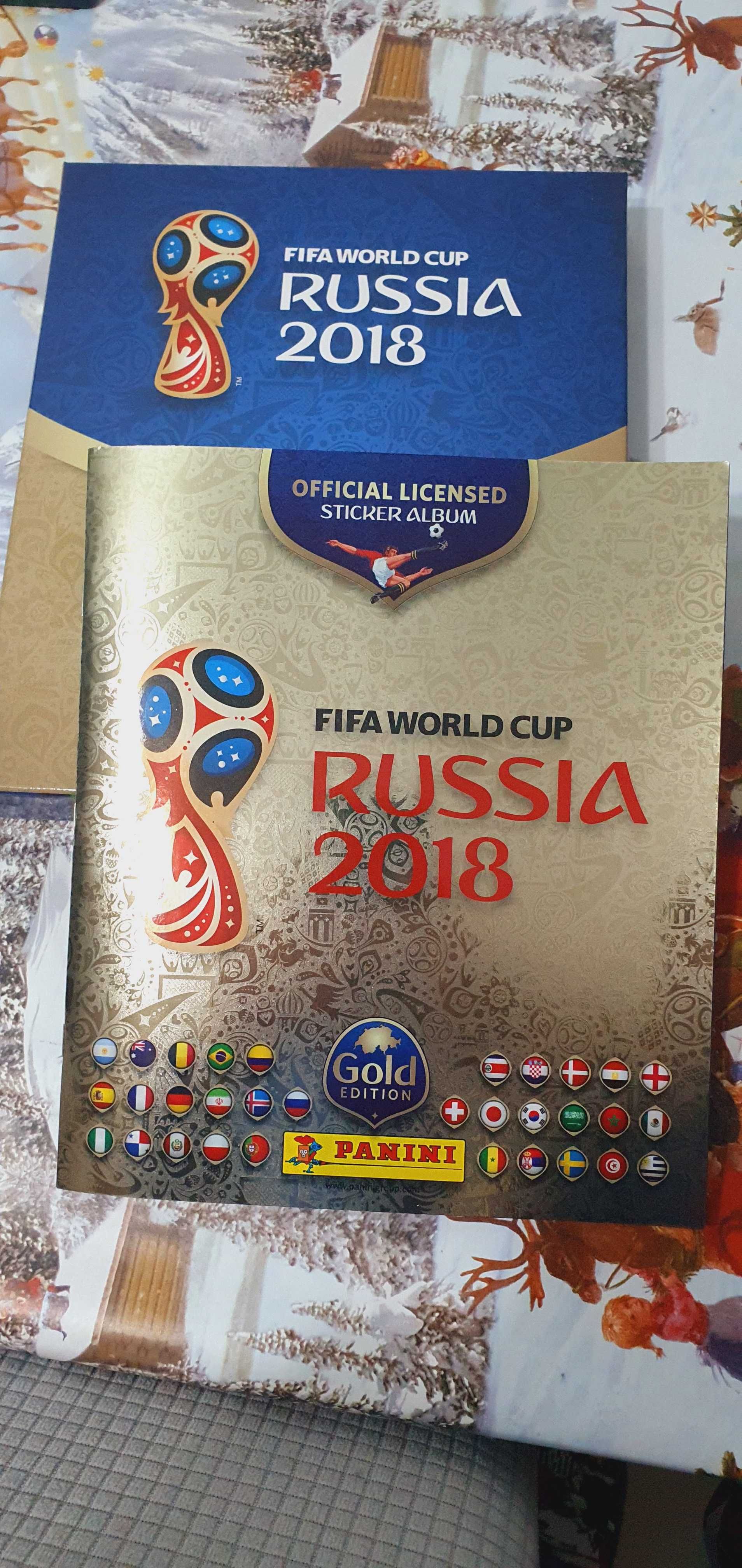 Panini World Cup 2018 Gold - Swiss Edition COMPLET