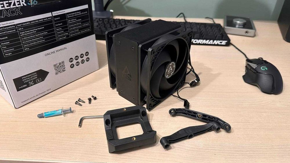 Cooler CPU ARCTIC AC Freezer 36 Black