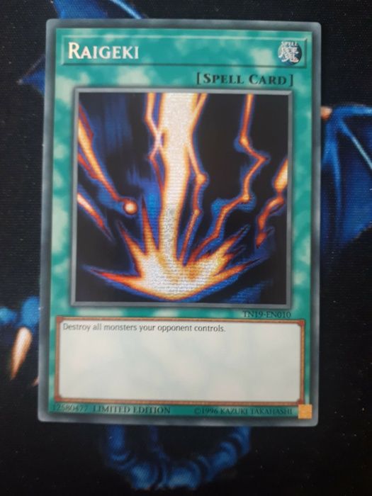 Yu-Gi-Oh! Raigeki yugioh gold ultra secret rare индивидуални карти