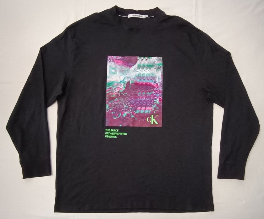 Calvin Klein Jeans Hyper Real Landscape оригинална блуза 2XL памук