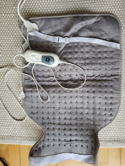 Pernă electrică Medisana pentru spate și gât, 100W, 60x40 cm