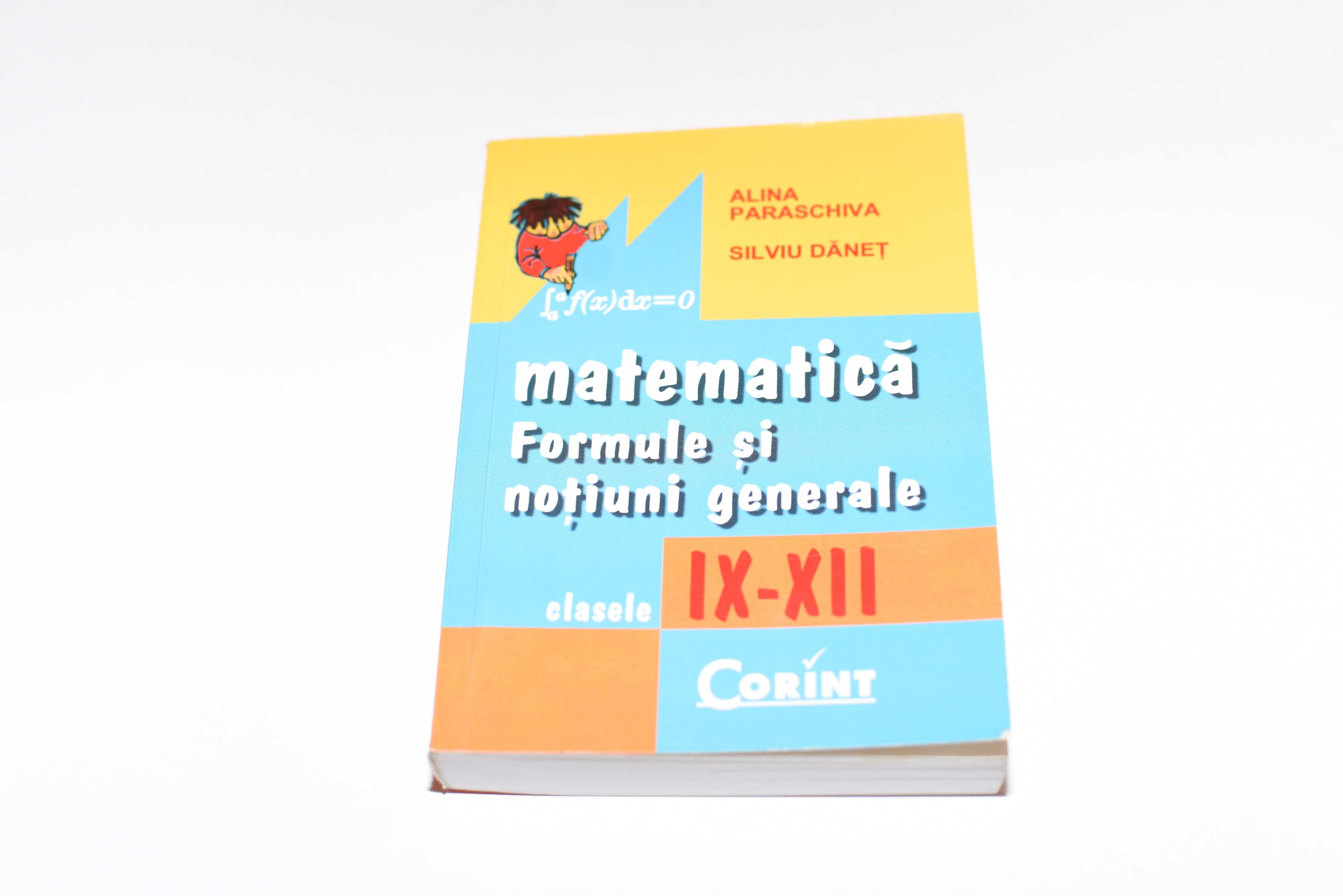 Set 2 cărți de Matematică - Formule și Probleme