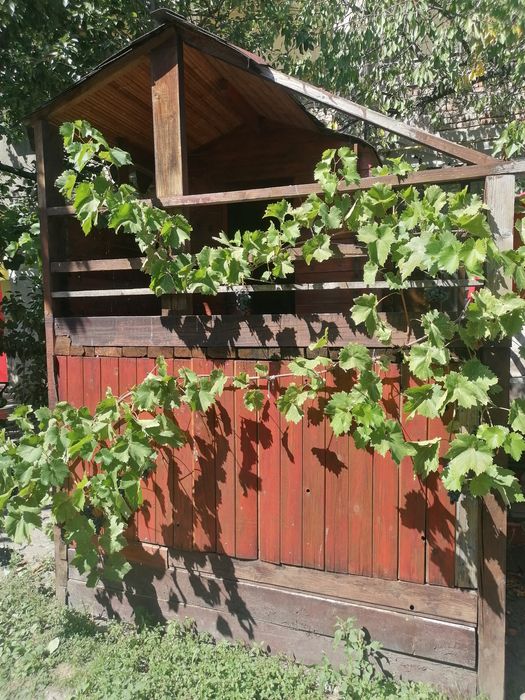 Vând căsuță cu tobogan