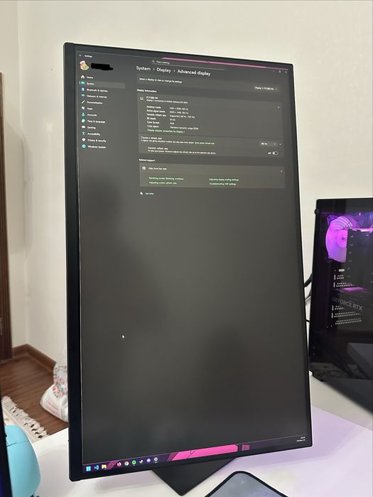 Монитор 27" 2560x1440, 165 Гц