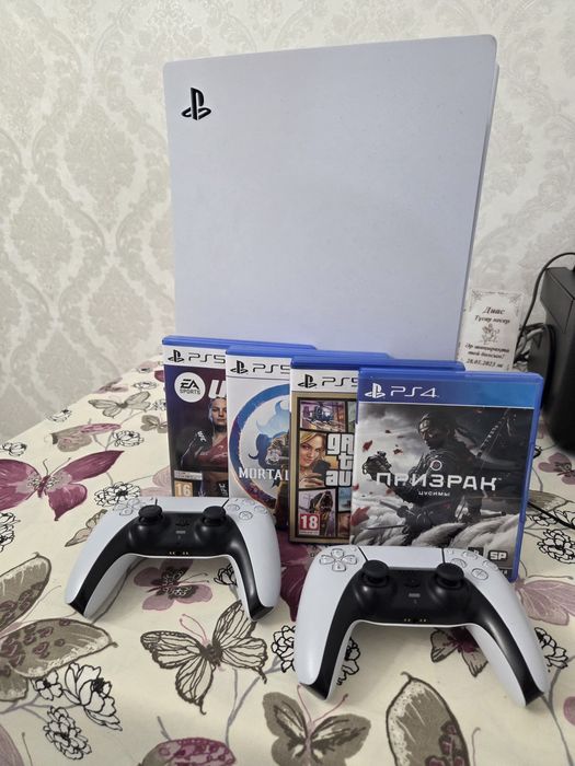 Продается PS5, пс5, playstation5 fat, с дисководом
