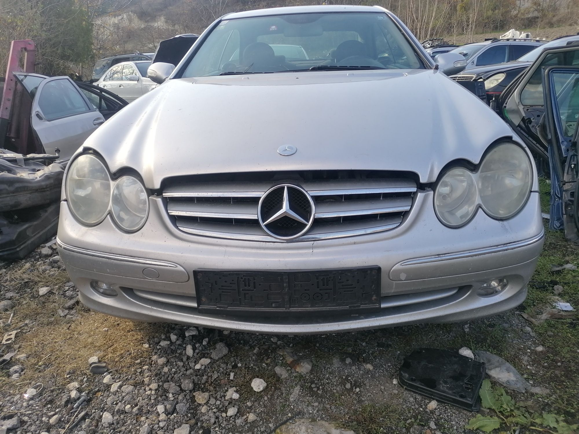 На части! Mercedes CLK270 CDI W209