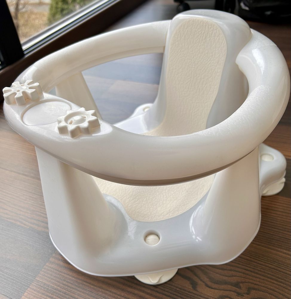 Scaun baie/ reductor cada Flipper Evolution OK Baby alb 6-15 luni