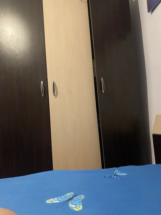 Vand dormitor plus un dulap cu o usa