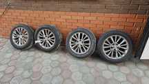 Продам бу автошины с дисками, 205*55*R16, Toyota Corolla