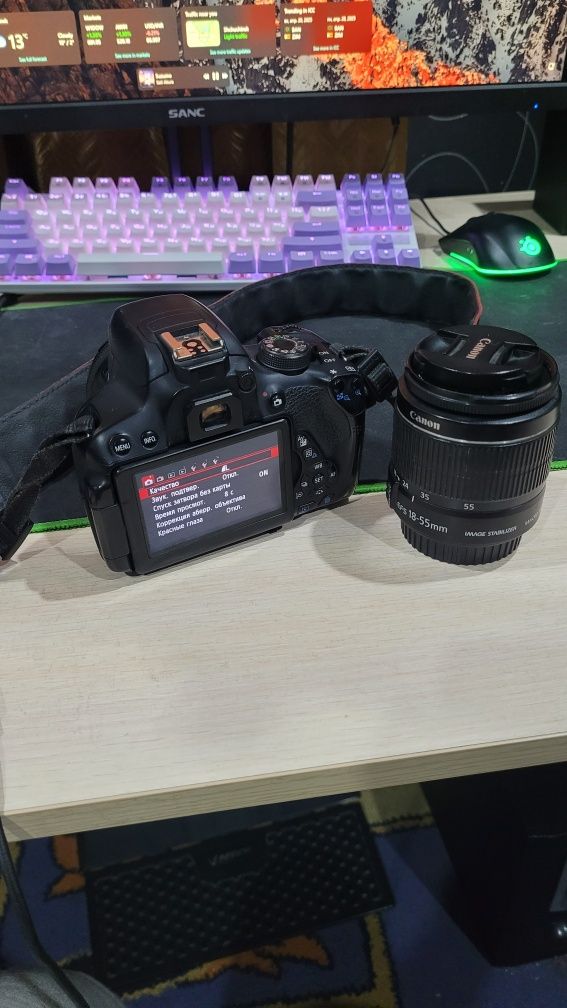 Canon 700D + Два объектива