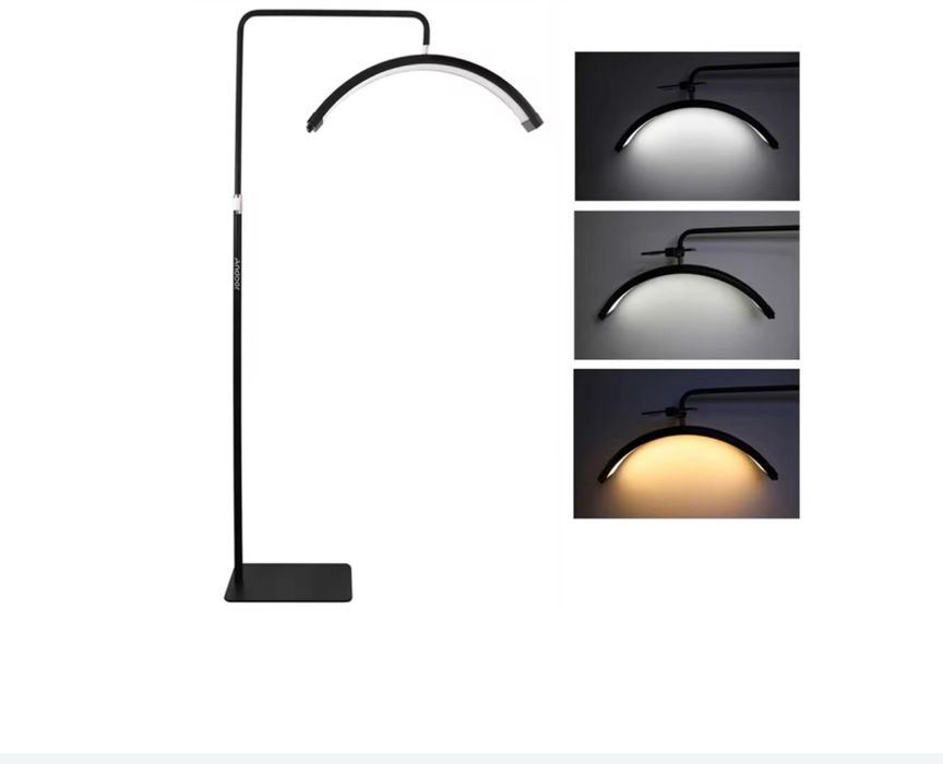 Lampa semiluna cosmetica