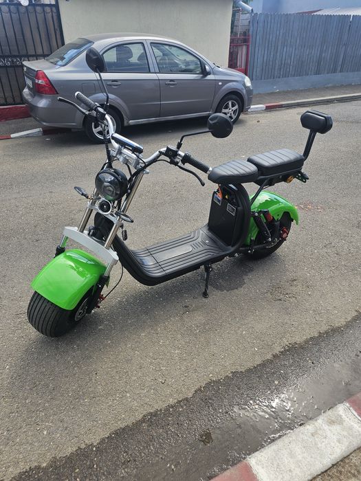 Scuter electric 1.5 kW | Autonomie 68 km | 990 km rulaj | Fără permis