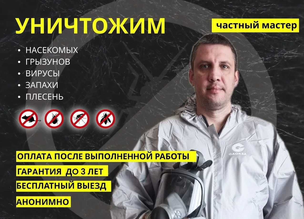 Чивин пашша илон кана клоп клапа чимоли ари сичкон каламуш Дезинфекция