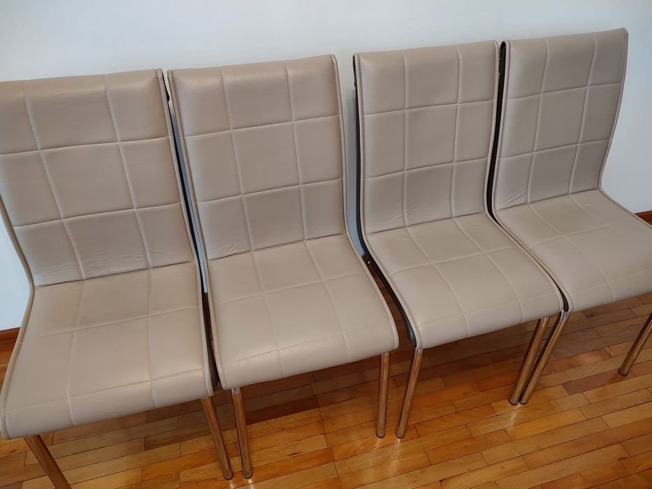 Scaune imitatie piele