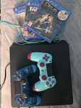 PS4, два джойстика и 3 игри. 400лв