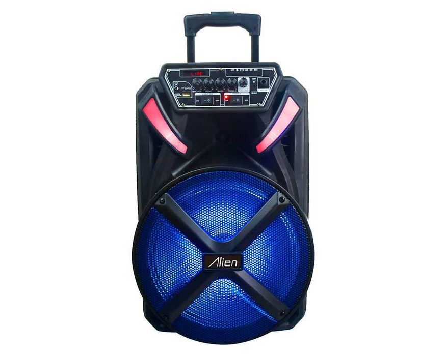 Boxa portabila 12inch Accu/BT/FM/USB-Mic 1231 Alien
