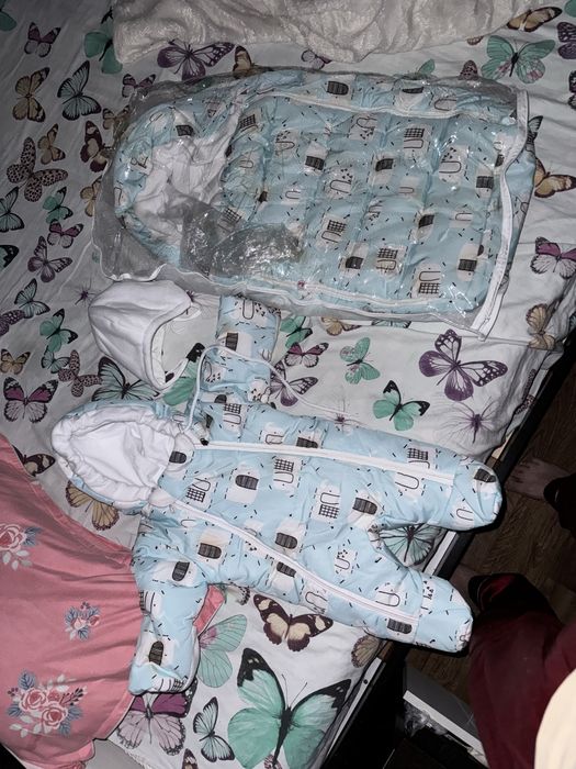 Конверт комбенизон шапка (3в 1 )