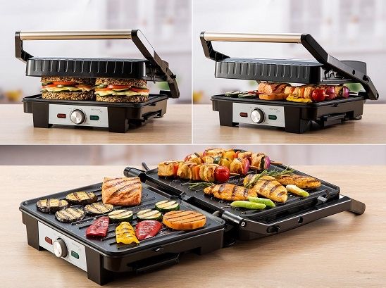 ЭлектроГриль-Сэндвичница Delimano Джой «3 в 1»