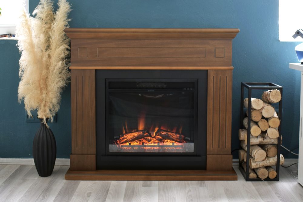 Semineu electric TAGU Larsen cu focar electric inclus