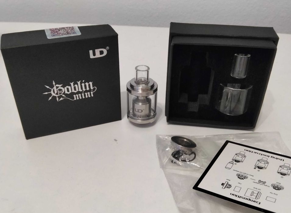 Mod mecanic 18650 inox nou UD Goblin Mini RTA