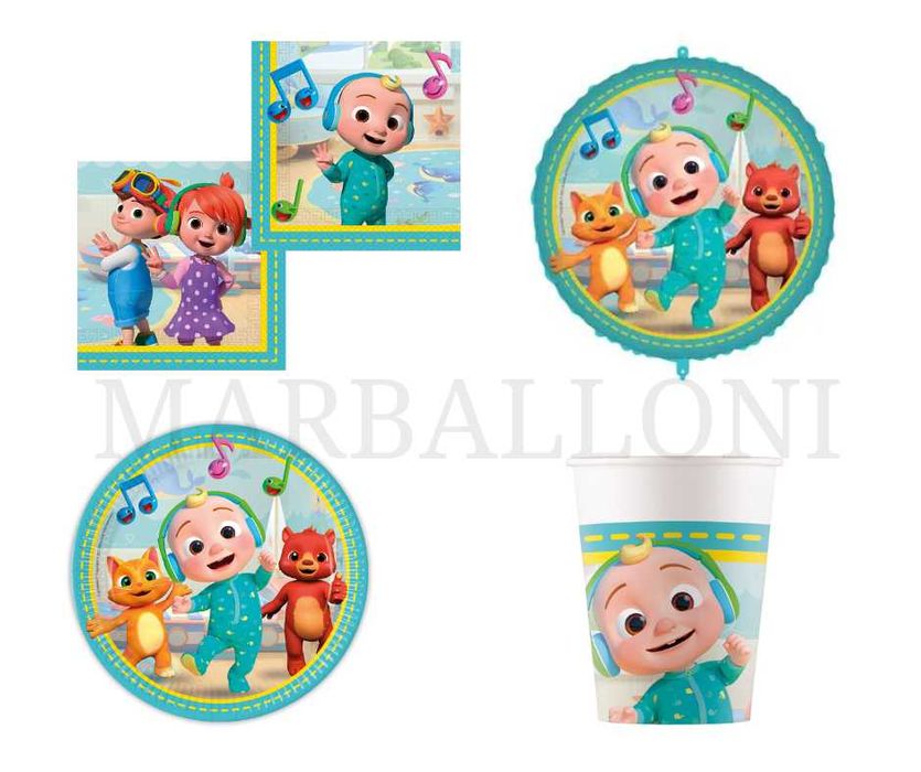 Парти Артикули Кокомелон, Парти Украса Кокомелон, Балони Кокомелон