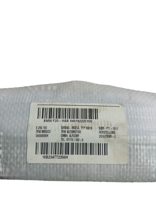 Airbag cortina stanga BMW X3 II F25 2010 - 2017 84918222515D
