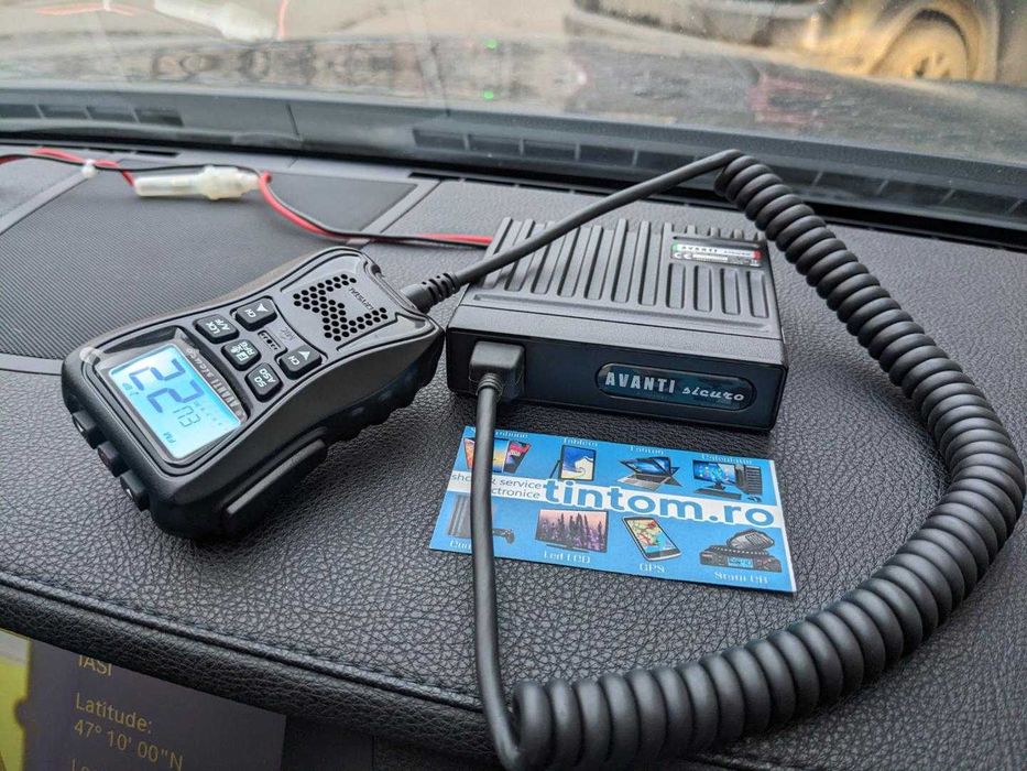 Statie Radio CB Avanti SICURO 20 ASQ Dimensiuni Reduse * Editie 2026 *