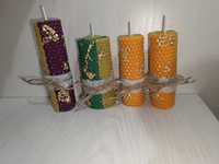 Ароматизированные свечи из вощины