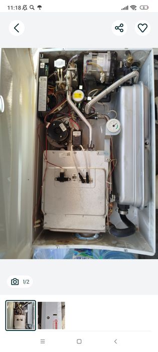 Запчасти на двухконторный катёл Akfa Kiturami