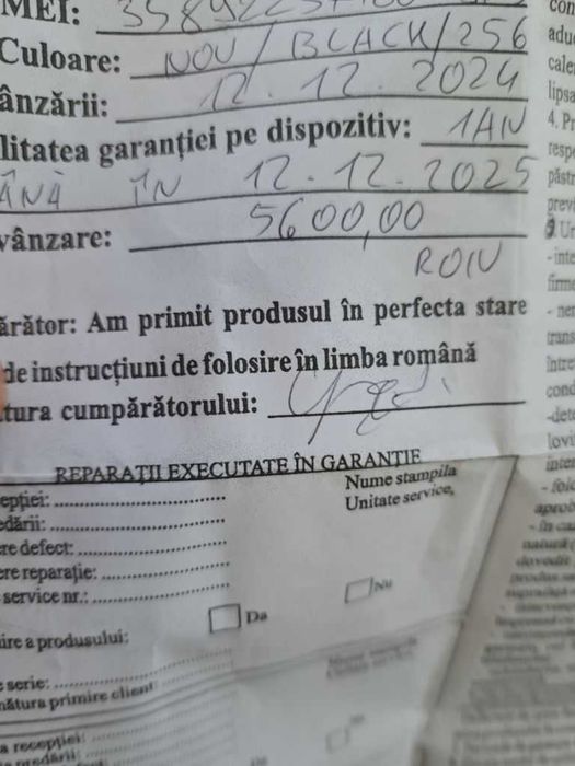 Iphone 16 plus 256 gb black