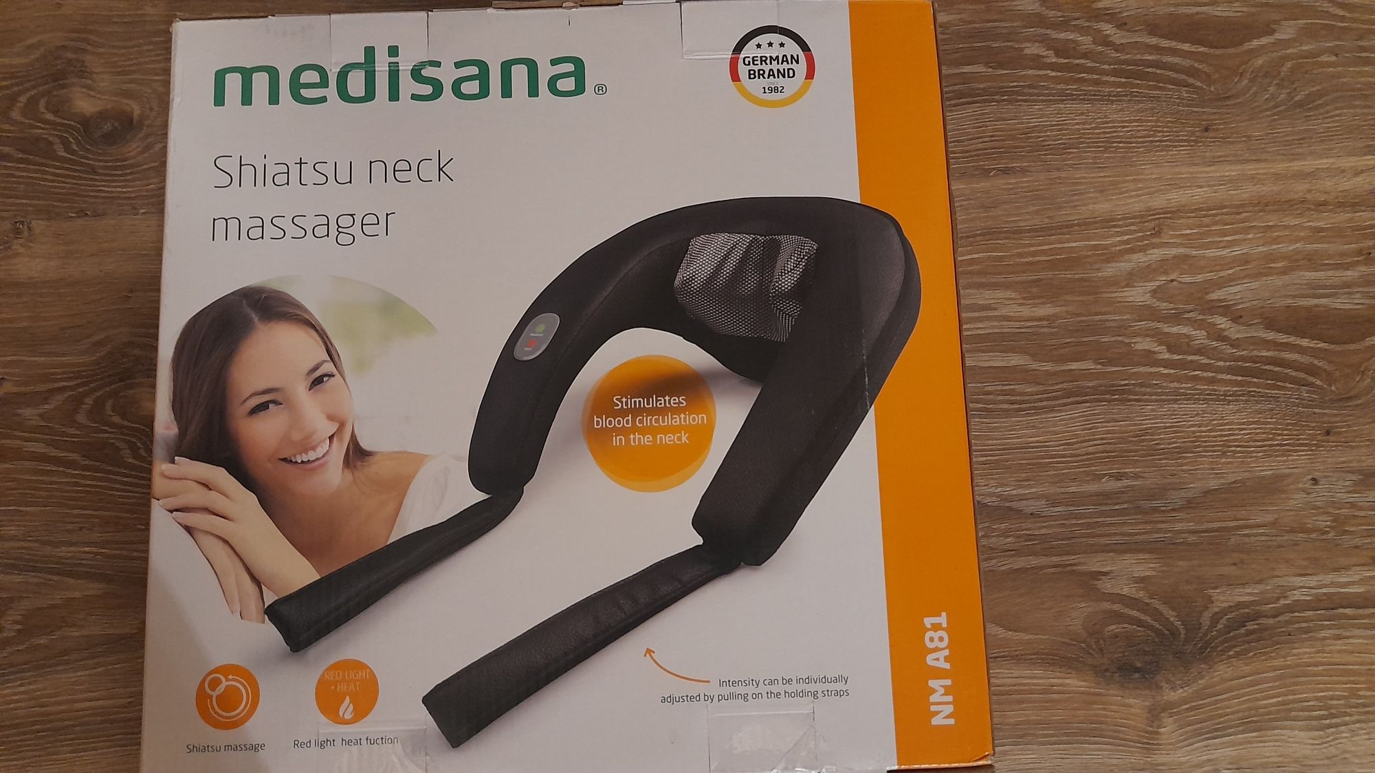 Нови-масажор за тяло и крака/загряващ уред Medisana/инфрачервен масажо